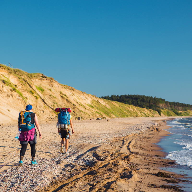 long distance hiking trails near me