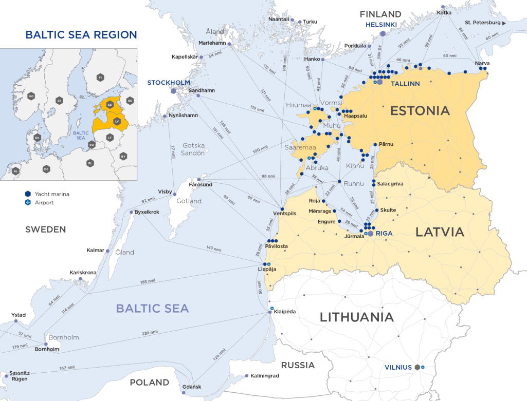 Yacht sailing in Latvia Latvia Travel