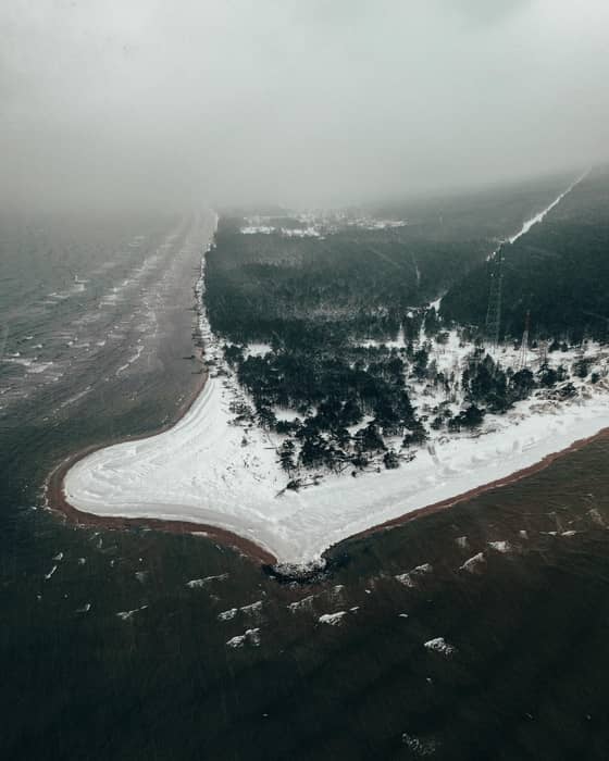 Did you know that Cape Kolka is the only place in Latvia