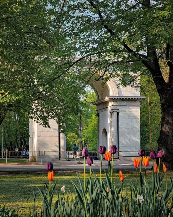  Did you know that Viesturs Garden is the oldest park in