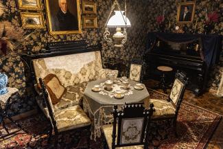 17.–19. gadsimta interjera muzejs "Hoijeres kundzes viesu nams" | 17th-19th century interior museum "Madame Hoyer's Guest House"