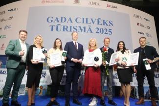 Tūrisma izstādē «Balttour 2026» tiek pasniegtas «GADA CILVĒKS TŪRISMĀ 2025» balvas