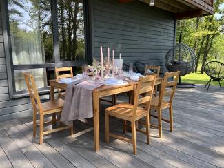 Sniegi brīvdienu māja