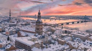 Ziemas skats Rīgā