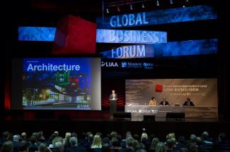 Business forum at Gors concert hall in Rezekne city