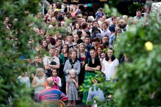 Open-air concerts at Kalnciema Street Quarter