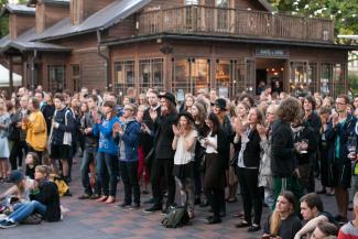 Open-air concerts at Kalnciema Street Quarter
