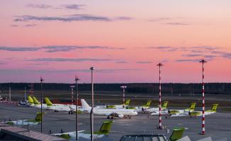 Lidmašīnas lidlaukā