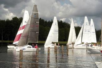 Burāšana Usmas ezerā