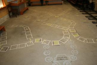 Viesītes Mazā bānīša staciju plāns- spēle