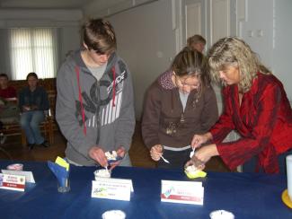 Saldējuma degustācijas Rūjienas pienotavā