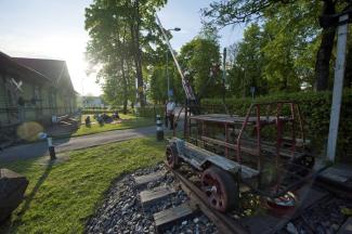 Latvijas dzelzceļa muzeja Jelgavas ekspozīcija