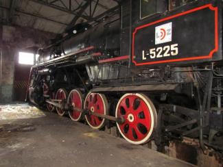 Latvijas dzelzceļa muzeja Jelgavas ekspozīcija