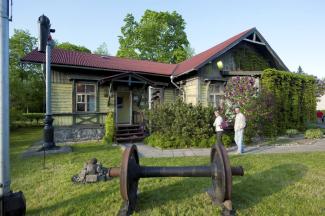 Latvijas dzelzceļa muzeja Jelgavas ekspozīcija