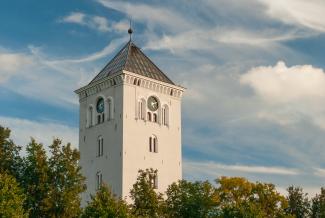 Tower of St.Trinity Church in Jelgava